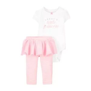 NEW! Carter’s Daddy’s Little Princess 2 Piece Legging Set
